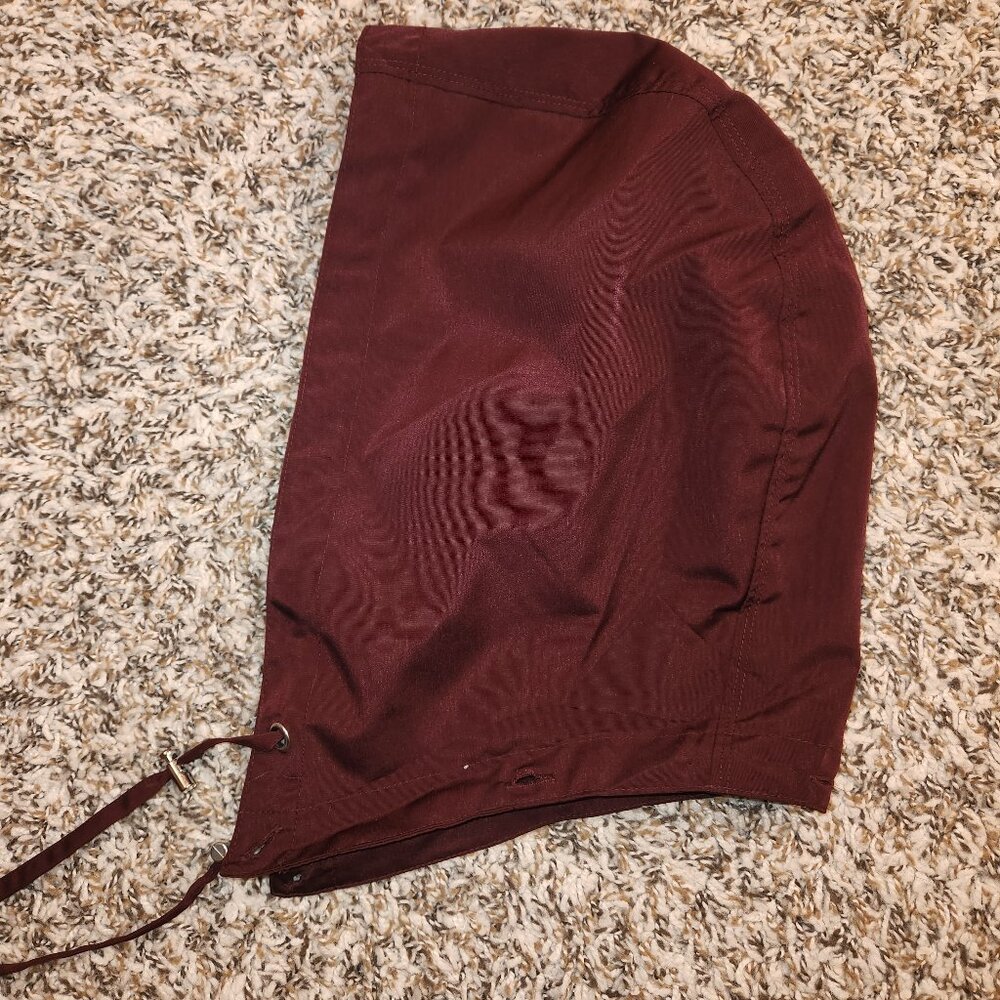 London Fog Trench Coat – Women’s Large – Burgundy / Merlot - Picture 8 of 15